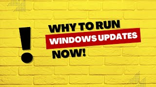 The Other Reason to Run Windows Updates